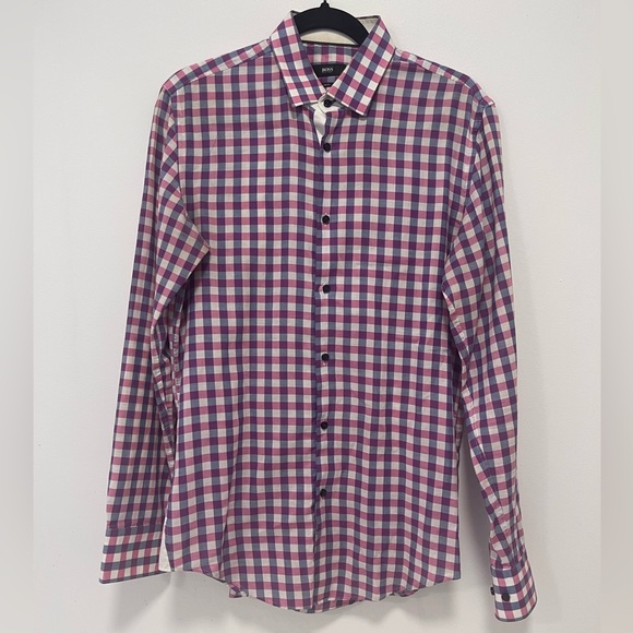 HUGO BOSS DRESS SHIRT - Picture 1 of 3